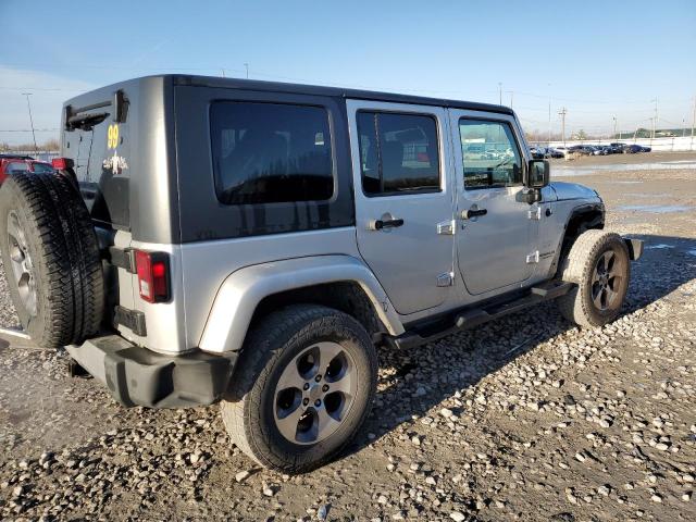 1J4GA59178L585183 - 2008 JEEP WRANGLER U SAHARA SILVER photo 3