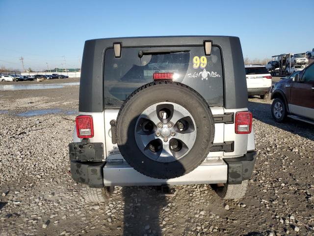 1J4GA59178L585183 - 2008 JEEP WRANGLER U SAHARA SILVER photo 6