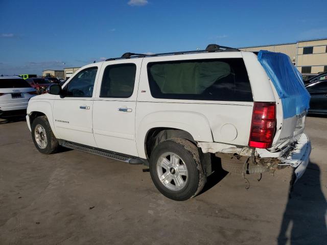 3GNFC16J37G259425 - 2007 CHEVROLET SUBURBAN C1500 WHITE photo 2