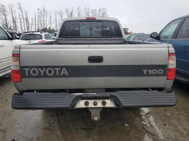 JT4UN22D4T0029276 - 1996 TOYOTA T100 XTRACAB SILVER photo 6