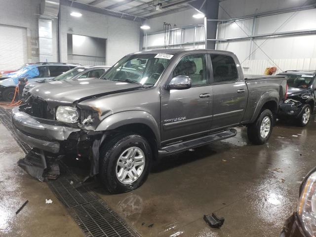 5TBDT44136S533851 - 2006 TOYOTA TUNDRA DOUBLE CAB SR5 GRAY photo 1
