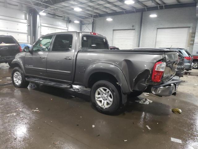 5TBDT44136S533851 - 2006 TOYOTA TUNDRA DOUBLE CAB SR5 GRAY photo 2