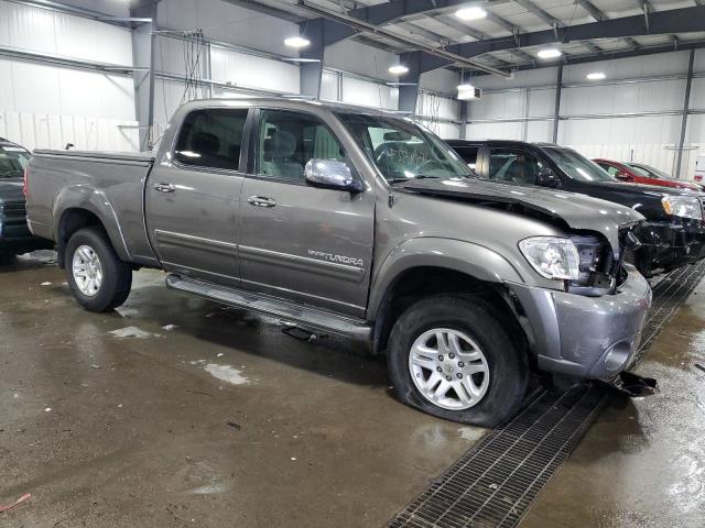 5TBDT44136S533851 - 2006 TOYOTA TUNDRA DOUBLE CAB SR5 GRAY photo 4