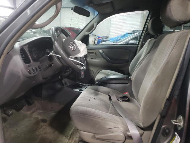 5TBDT44136S533851 - 2006 TOYOTA TUNDRA DOUBLE CAB SR5 GRAY photo 7