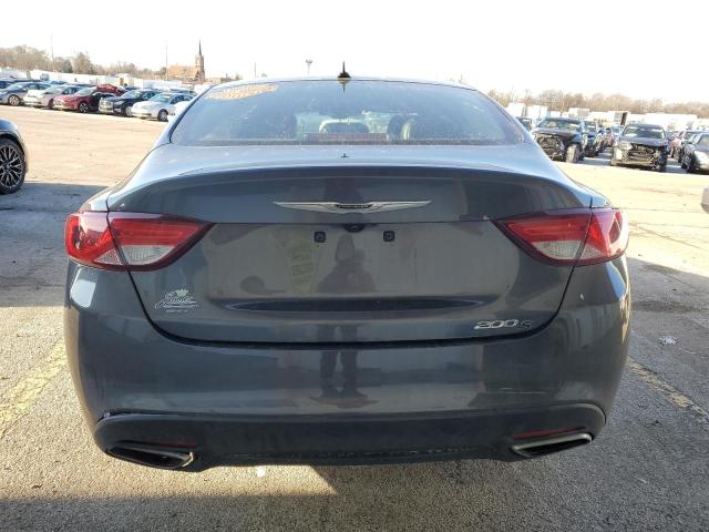 1C3CCCBB9GN184960 - 2016 CHRYSLER 200 S GRAY photo 6