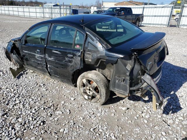 1G8AL55B86Z195279 - 2006 SATURN ION LEVEL 3 BLACK photo 2