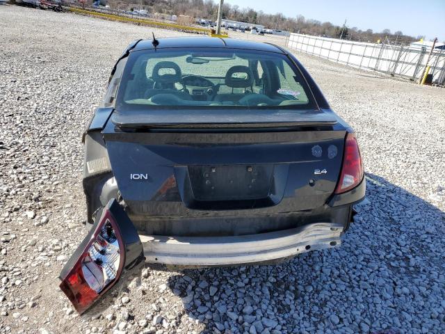 1G8AL55B86Z195279 - 2006 SATURN ION LEVEL 3 BLACK photo 6