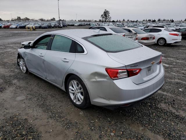 1G1ZF5SU9JF265686 - 2018 CHEVROLET MALIBU HYBRID SILVER photo 2