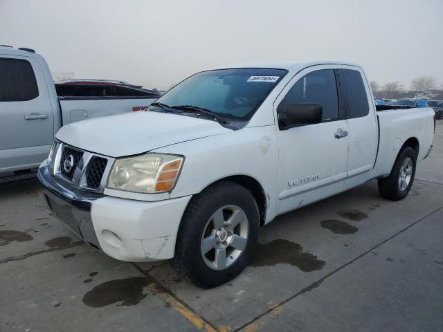 1N6BA06A37N213444 - 2007 NISSAN TITAN XE WHITE photo 1