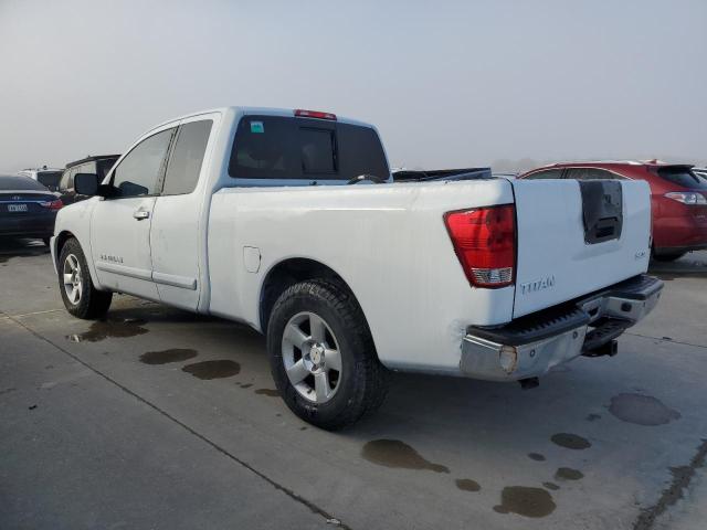 1N6BA06A37N213444 - 2007 NISSAN TITAN XE WHITE photo 2