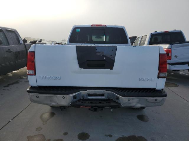 1N6BA06A37N213444 - 2007 NISSAN TITAN XE WHITE photo 6