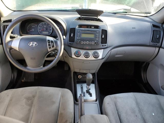 KMHDU4AD4AU876543 - 2010 HYUNDAI ELANTRA BLUE BLACK photo 8