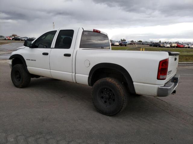 3D7KU286X3G710188 - 2003 DODGE RAM 2500 ST WHITE photo 2