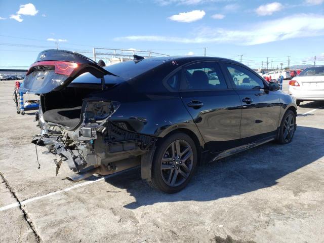 3KPF34AD8LE244338 - 2020 KIA FORTE GT LINE BLACK photo 3