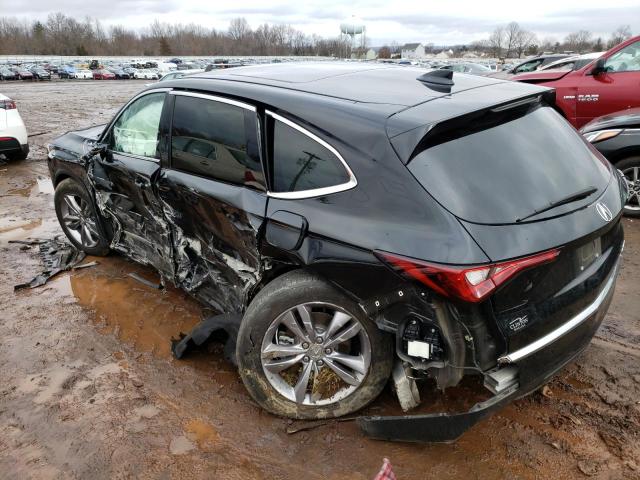 5J8YE1H37NL002067 - 2022 ACURA MDX BLACK photo 2