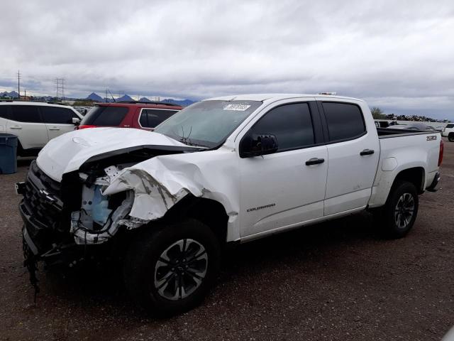 1GCGSDEN0N1138529 - 2022 CHEVROLET COLORADO Z71 WHITE photo 1