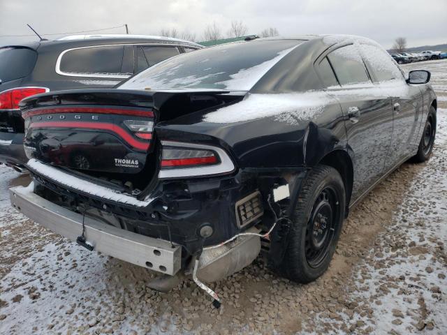 2C3CDXKT5JH226036 - 2018 DODGE CHARGER POLICE BLACK photo 3