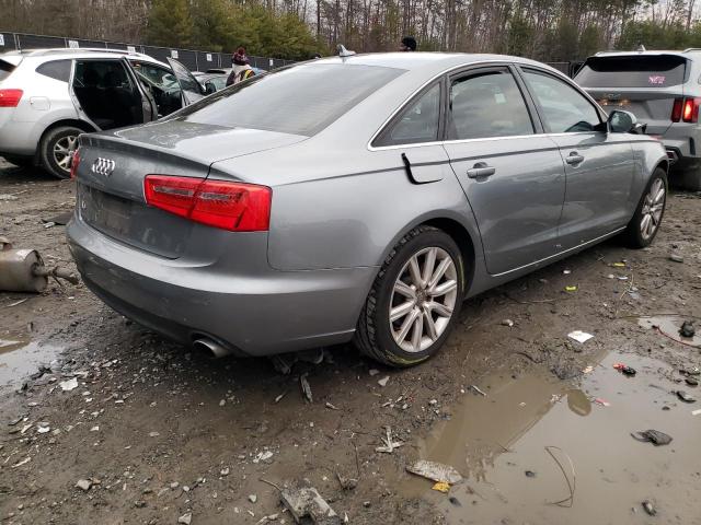 WAUGFAFC5DN084939 - 2013 AUDI A6 PREMIUM PLUS GRAY photo 3