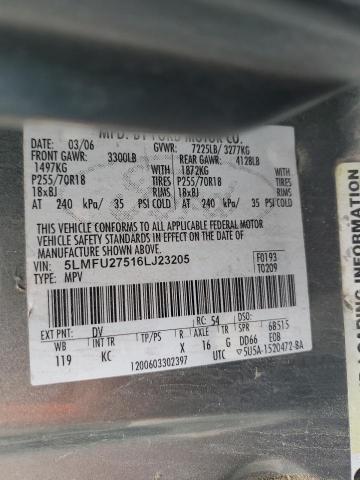 5LMFU27516LJ23205 - 2006 LINCOLN NAVIGATOR 绿色 照片 14