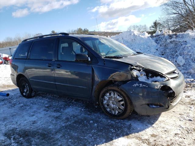 5TDZA23C16S501703 - 2006 TOYOTA SIENNA 4X4 CE BLUE photo 4