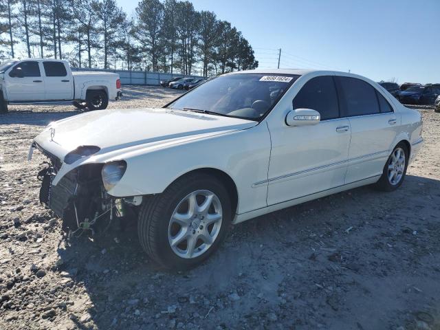 WDBNG83J63A381810 - 2003 MERCEDES-BENZ S 430 4MATIC WHITE photo 1