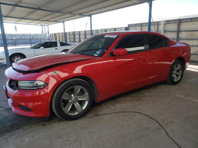 2C3CDXBG8FH900268 - 2015 DODGE CHARGER SE RED photo 1