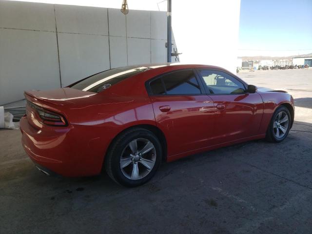 2C3CDXBG8FH900268 - 2015 DODGE CHARGER SE RED photo 3