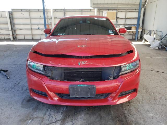 2C3CDXBG8FH900268 - 2015 DODGE CHARGER SE RED photo 5