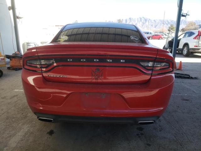 2C3CDXBG8FH900268 - 2015 DODGE CHARGER SE RED photo 6