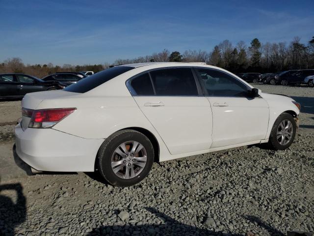 1HGCP2F6XCA127399 - 2012 HONDA ACCORD SE WHITE photo 3