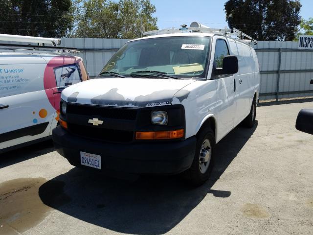 1GCWGFCBXC1111465 - 2012 CHEVROLET EXPRESS G2500  photo 2