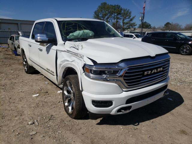 1C6SRFKT1LN107579 - 2020 RAM 1500 LONGHORN WHITE photo 1