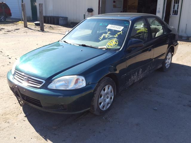 2HGEJ6614YH524234 - 2000 HONDA CIVIC BASE  foto 2