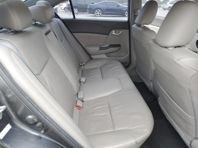 2HGFB2F98CH515786 - 2012 HONDA CIVIC EXL Մոխրագույն լուսանկար 10