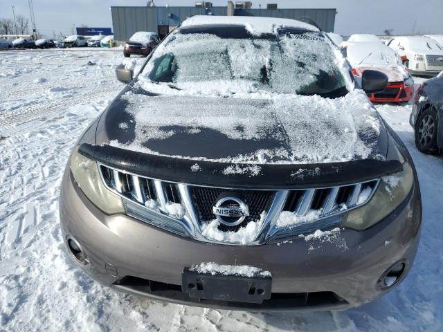 JN8AZ18W09W156725 - 2009 NISSAN MURANO S BROWN photo 5