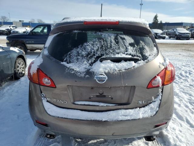 JN8AZ18W09W156725 - 2009 NISSAN MURANO S BROWN photo 6