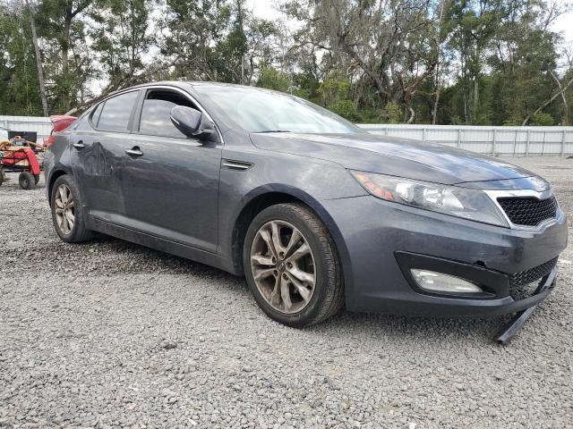 KNAGN4A74B5154359 - 2011 KIA OPTIMA EX BLACK photo 4