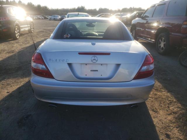 WDBWK56FX6F118154 - 2006 MERCEDES-BENZ SLK 350 SILVER photo 6