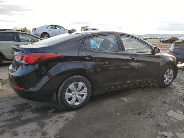 5NPDH4AE3GH714830 - 2016 HYUNDAI ELANTRA SE BLACK photo 3