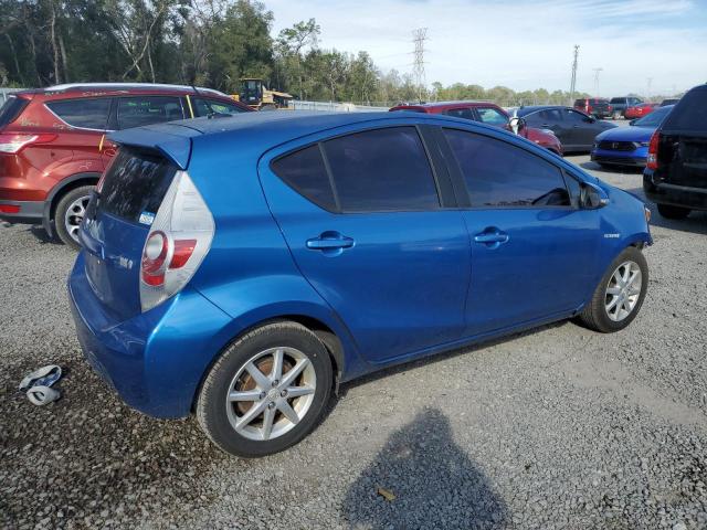 JTDKDTB35C1505312 - 2012 TOYOTA PRIUS C BLUE photo 3