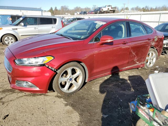 3FA6P0H76GR295693 - 2016 FORD FUSION SE MAROON photo 1