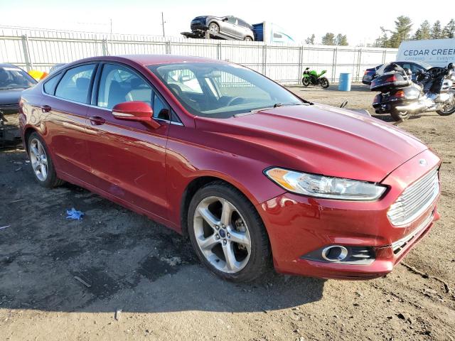 3FA6P0H76GR295693 - 2016 FORD FUSION SE MAROON photo 4