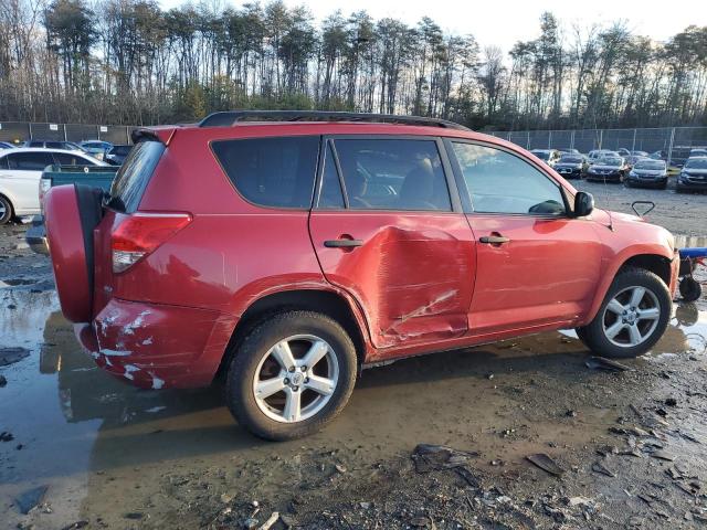 JTMBK33V076016220 - 2007 TOYOTA RAV4 RED photo 3