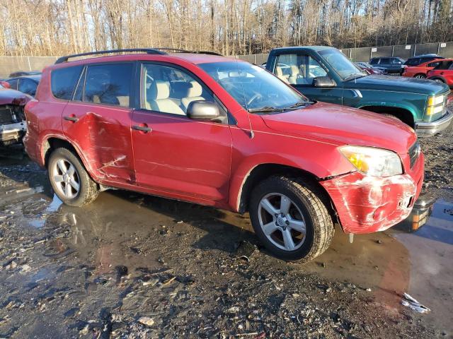 JTMBK33V076016220 - 2007 TOYOTA RAV4 RED photo 4