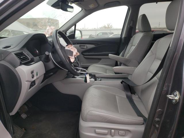 5FNYF6H08LB041166 - 2020 HONDA PILOT ELITE GRAY photo 7