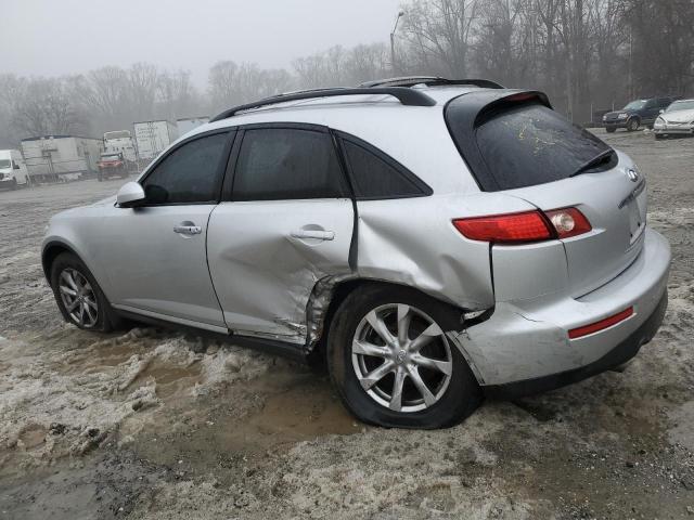 JNRAS08W48X203452 - 2008 INFINITI FX35 SILVER photo 2