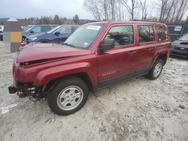 1C4NJPBA5GD589468 - 2016 JEEP PATRIOT SPORT RED photo 1