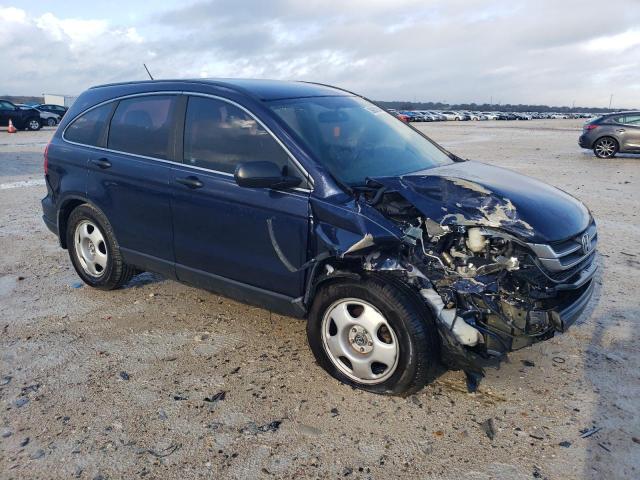 5J6RE3H39AL013512 - 2010 HONDA CR-V LX BLUE photo 4