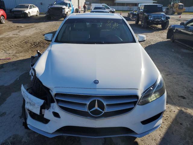 WDDHF5KB2EA827891 - 2014 MERCEDES-BENZ E 350 WHITE photo 5