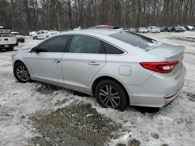 5NPE24AF9HH443756 - 2017 HYUNDAI SONATA SE SILVER photo 2